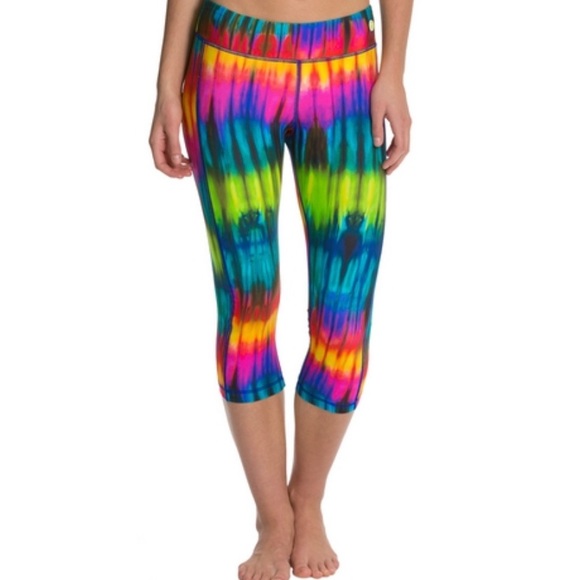 Trina Turk Pants - Trina Turk Tie Dye Mid Length Legging Size S NWT